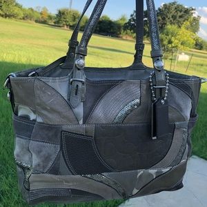 Coach Tribeca Collage Tote